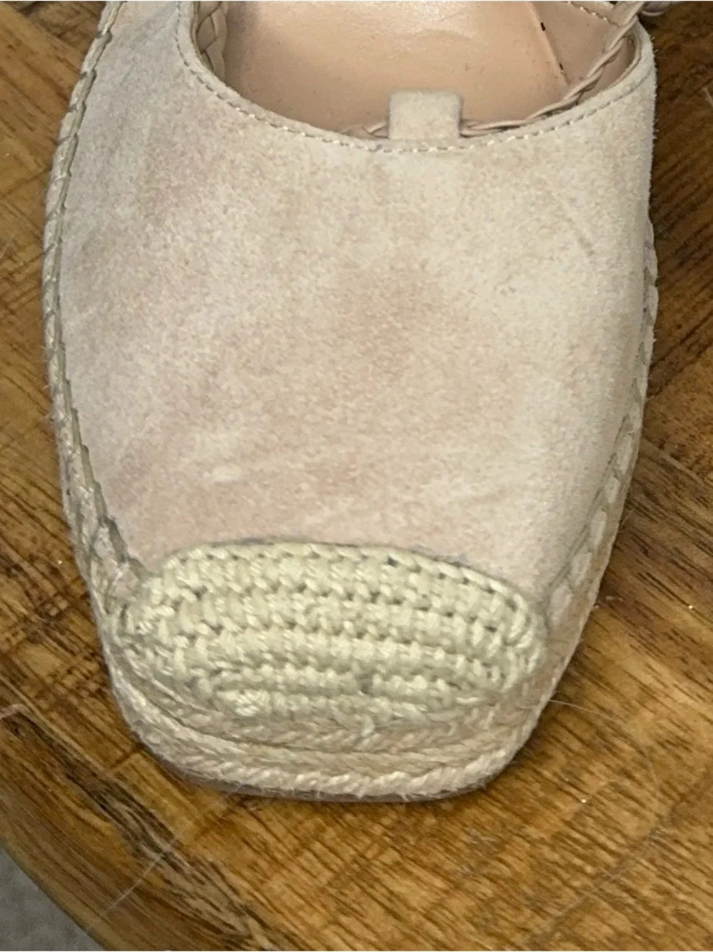 NWOT Charles David Gracie Espadrille Wedge Sandal Size 8